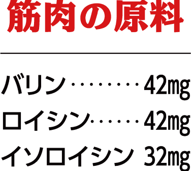 筋肉をつくる