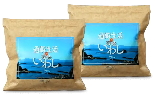 薄焼いわしイメージ2袋