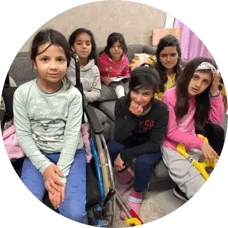 画像：ドイツ平和村への支援