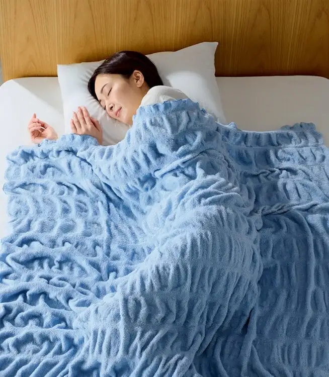 画像：クールコットンケット。タオルケット