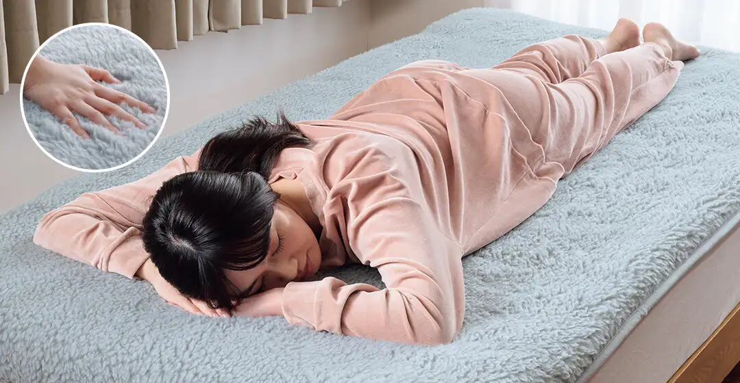 画像：フジヒート発熱ボア敷パッド