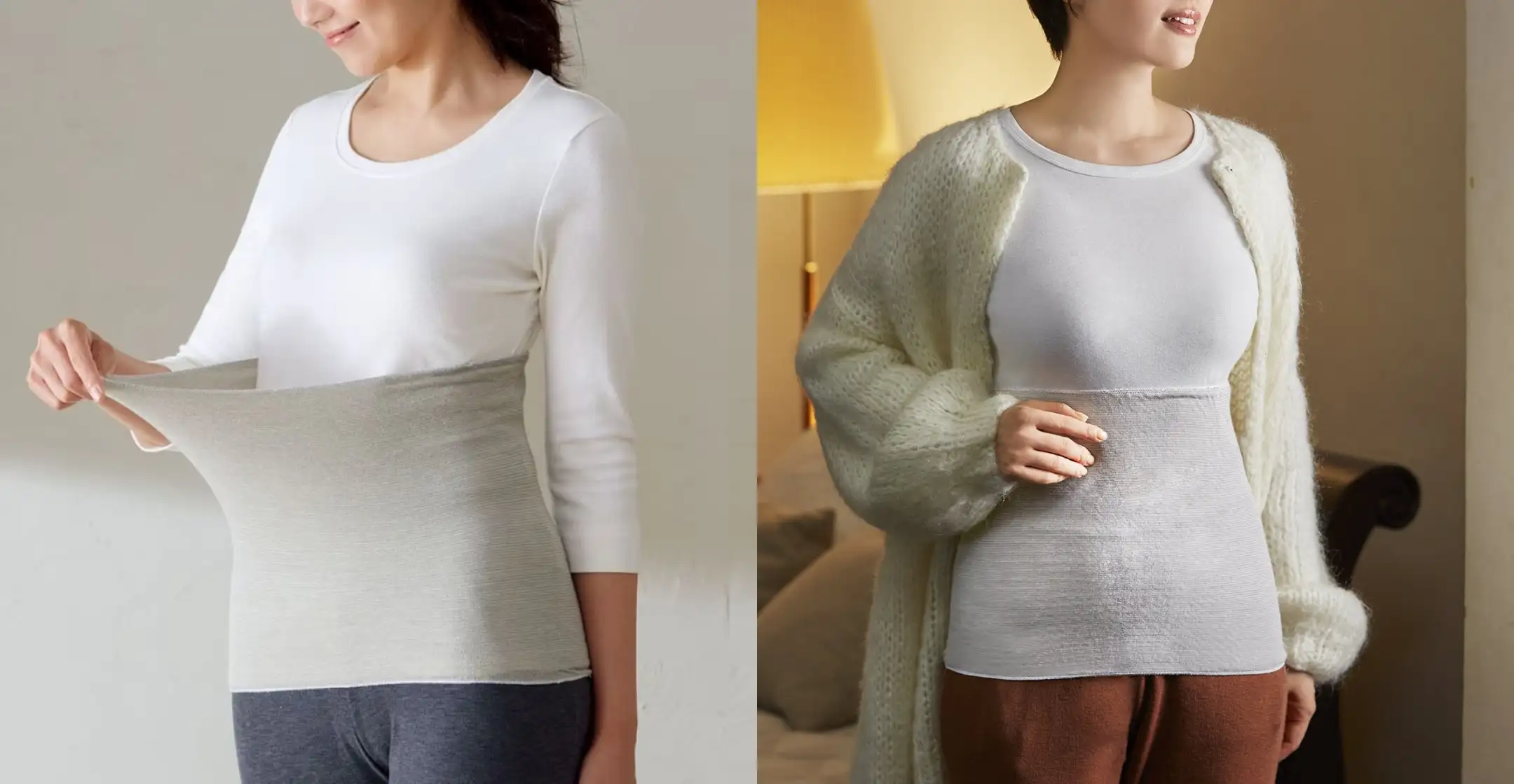 画像：フジヒート腹巻