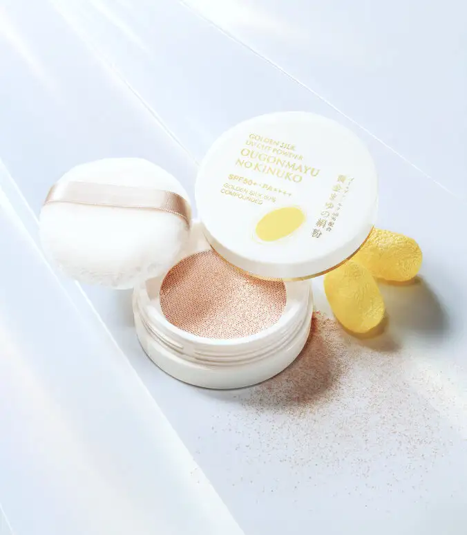 サムネイル：黄金まゆの絹粉