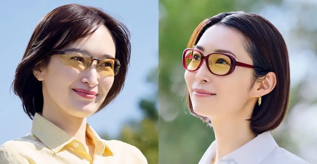 画像：メラニーナ。薄色サングラスをかける女性