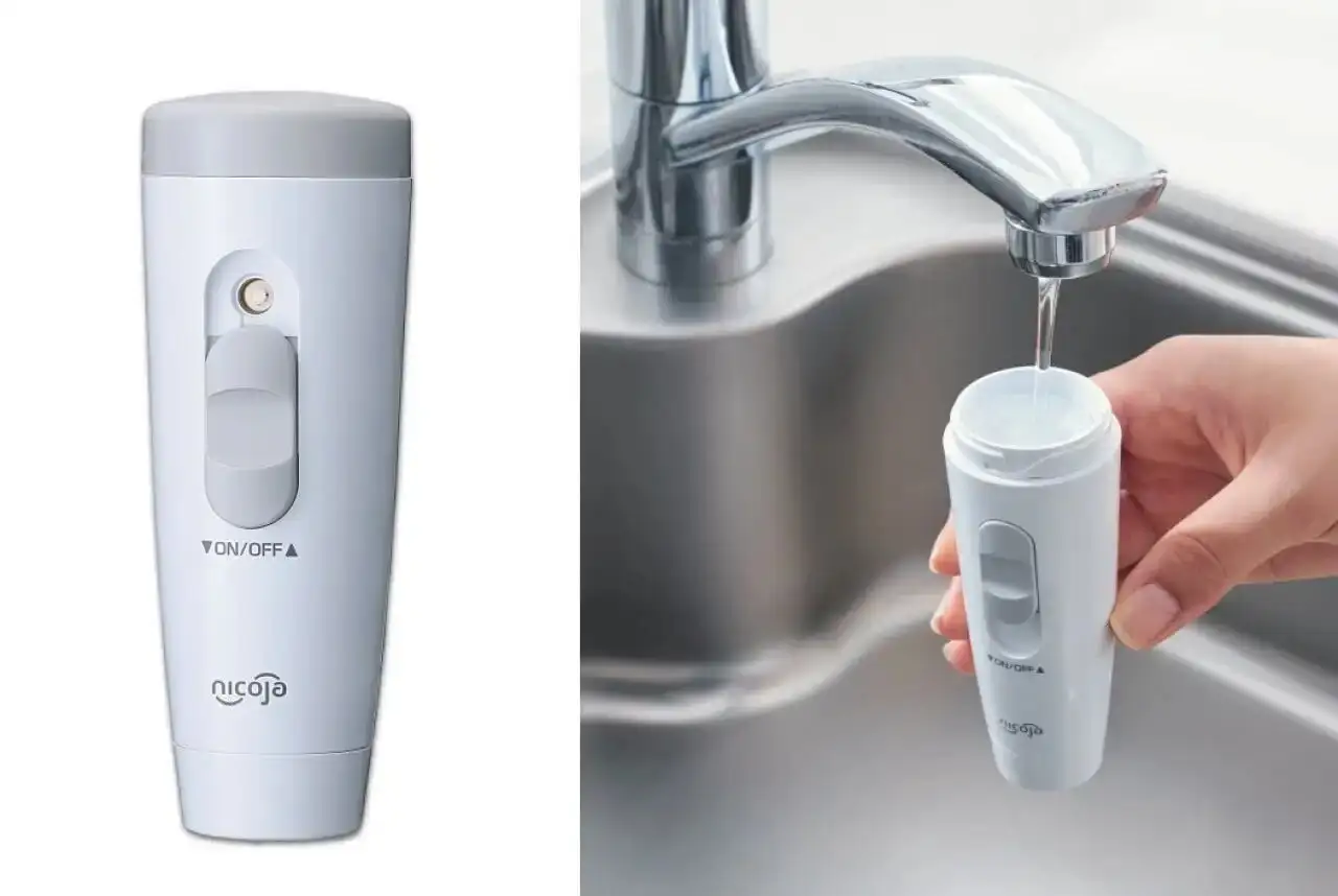 片手に収まるコンパクトサイズ