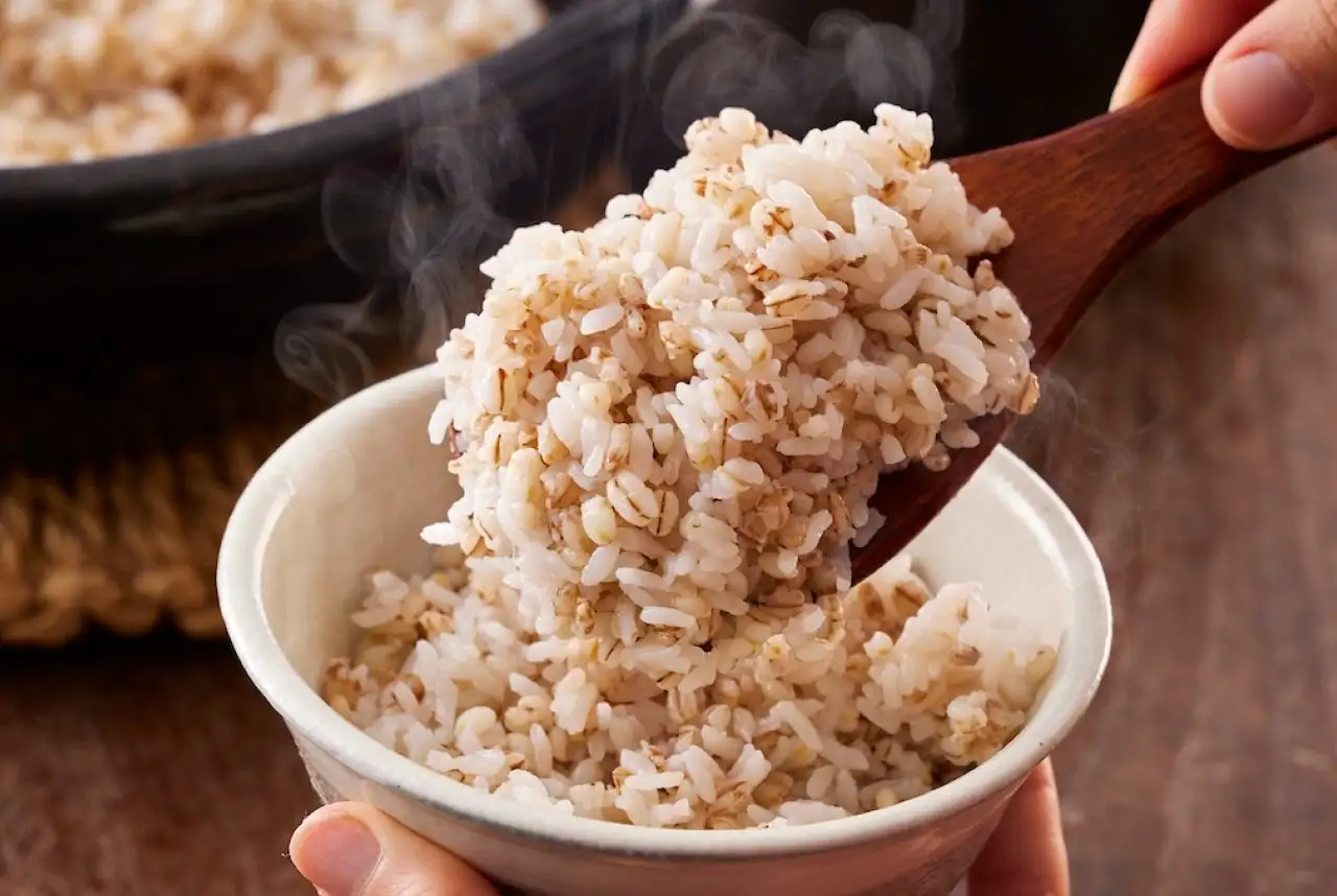 おいしい国産大麦「ふっくら麦御膳」