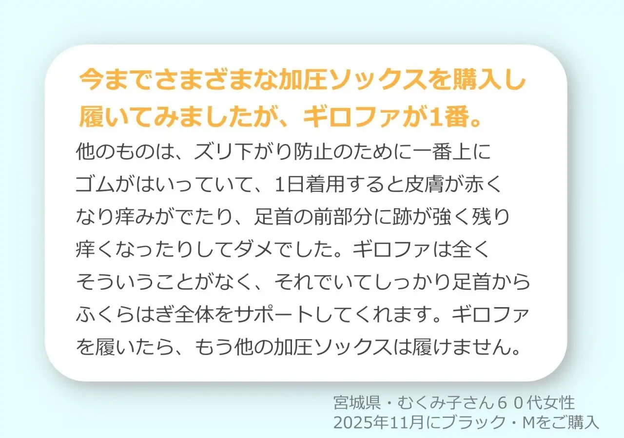 ギロファJP・スタンダードのコメント