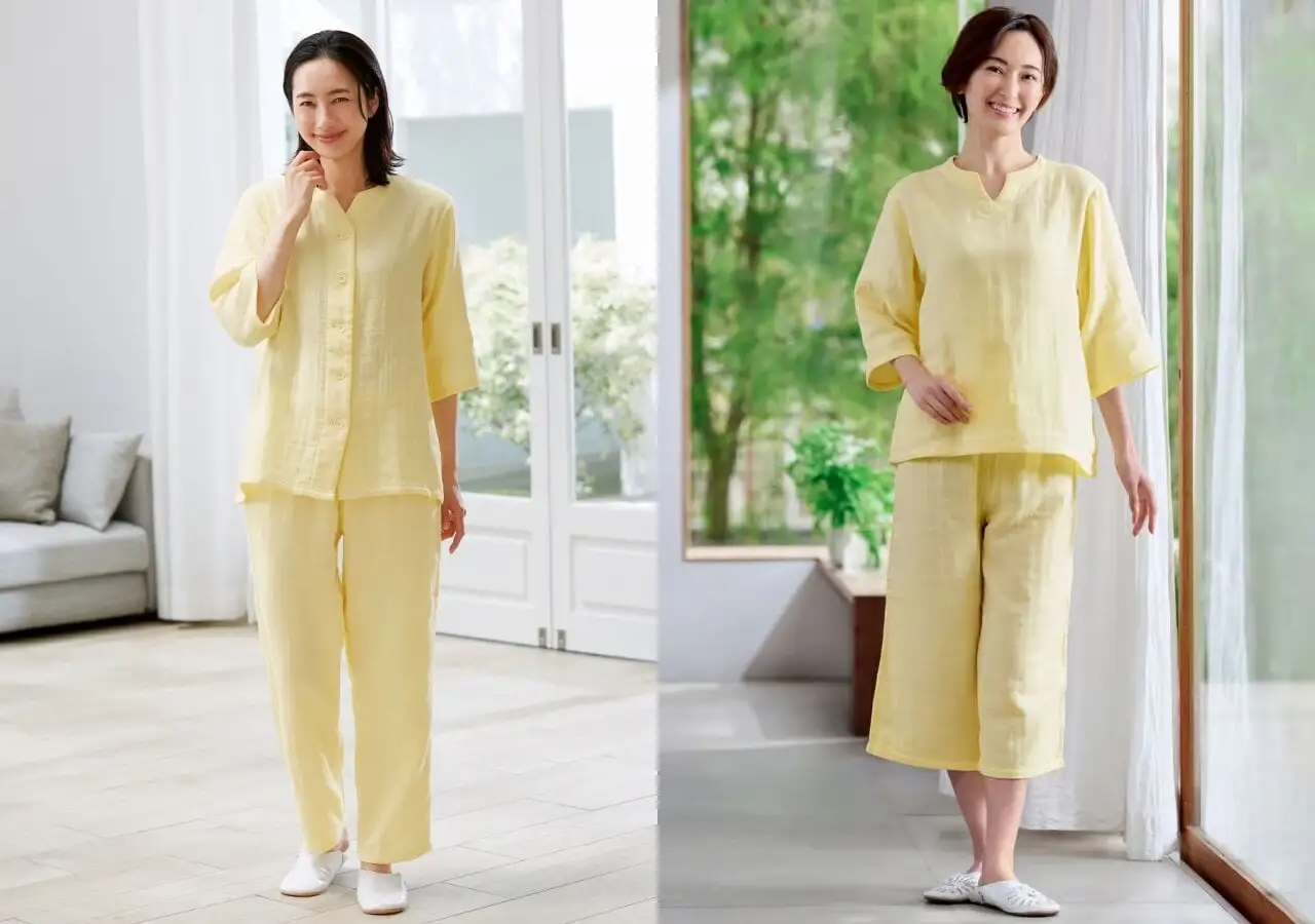 羽衣ガーゼのパジャマ