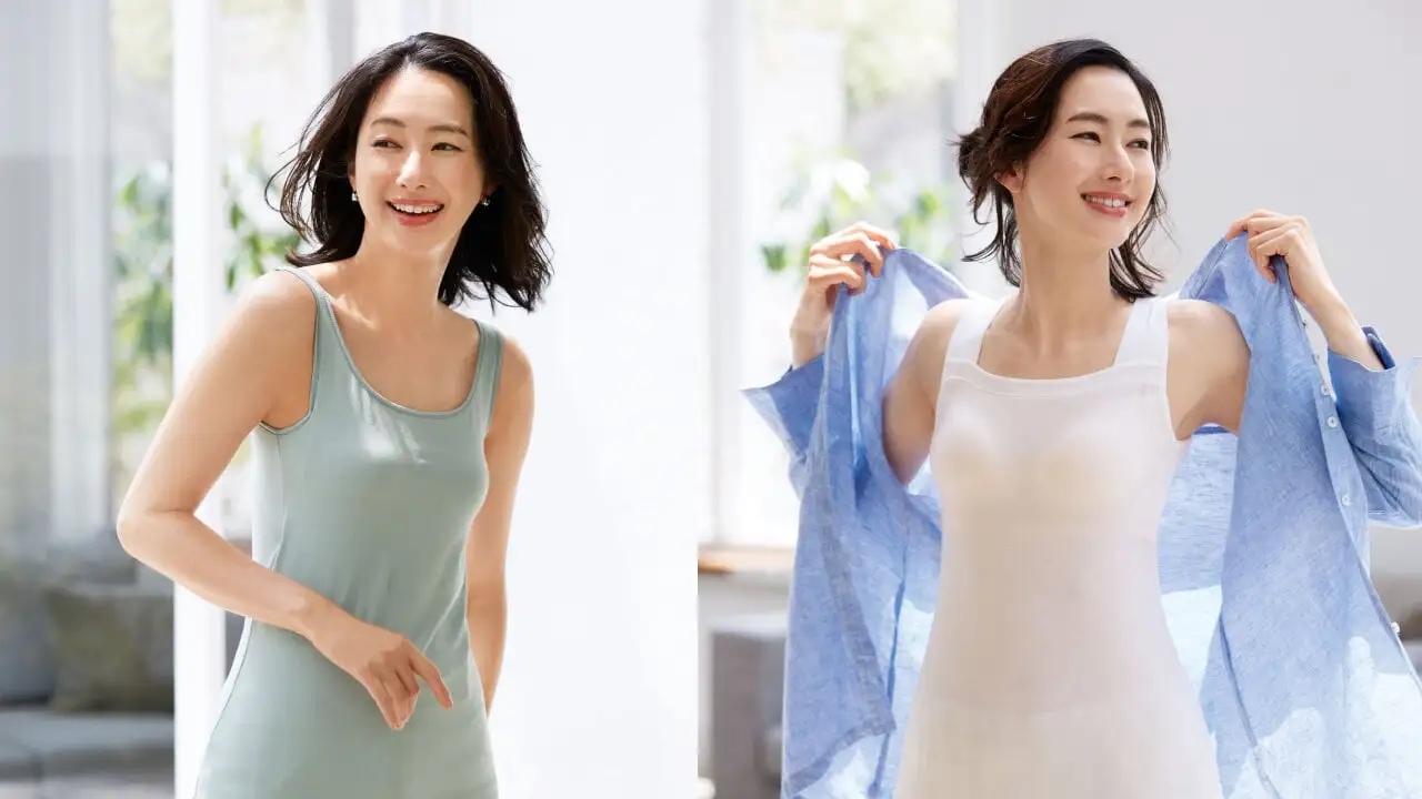 画像：ワイヤー、アンダーのゴムなし。「酷暑」を乗り切る楽ちんインナー