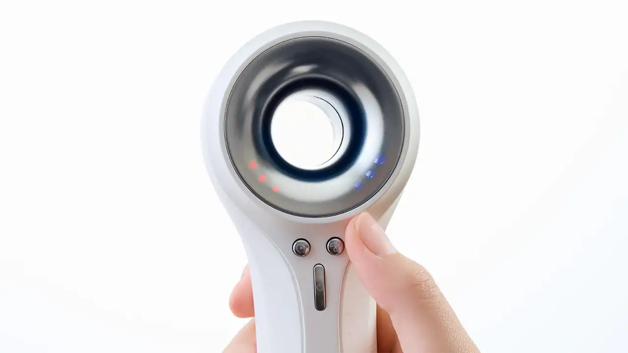 冷風から100℃までの4段階切り替えが可能