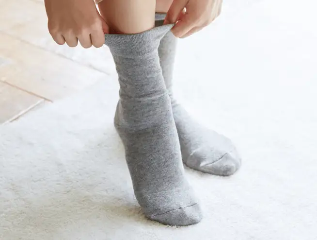 画像：フジヒートの標準ソックス／ロング／5本指