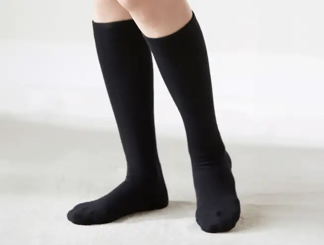 画像：フジヒートのロングソックス