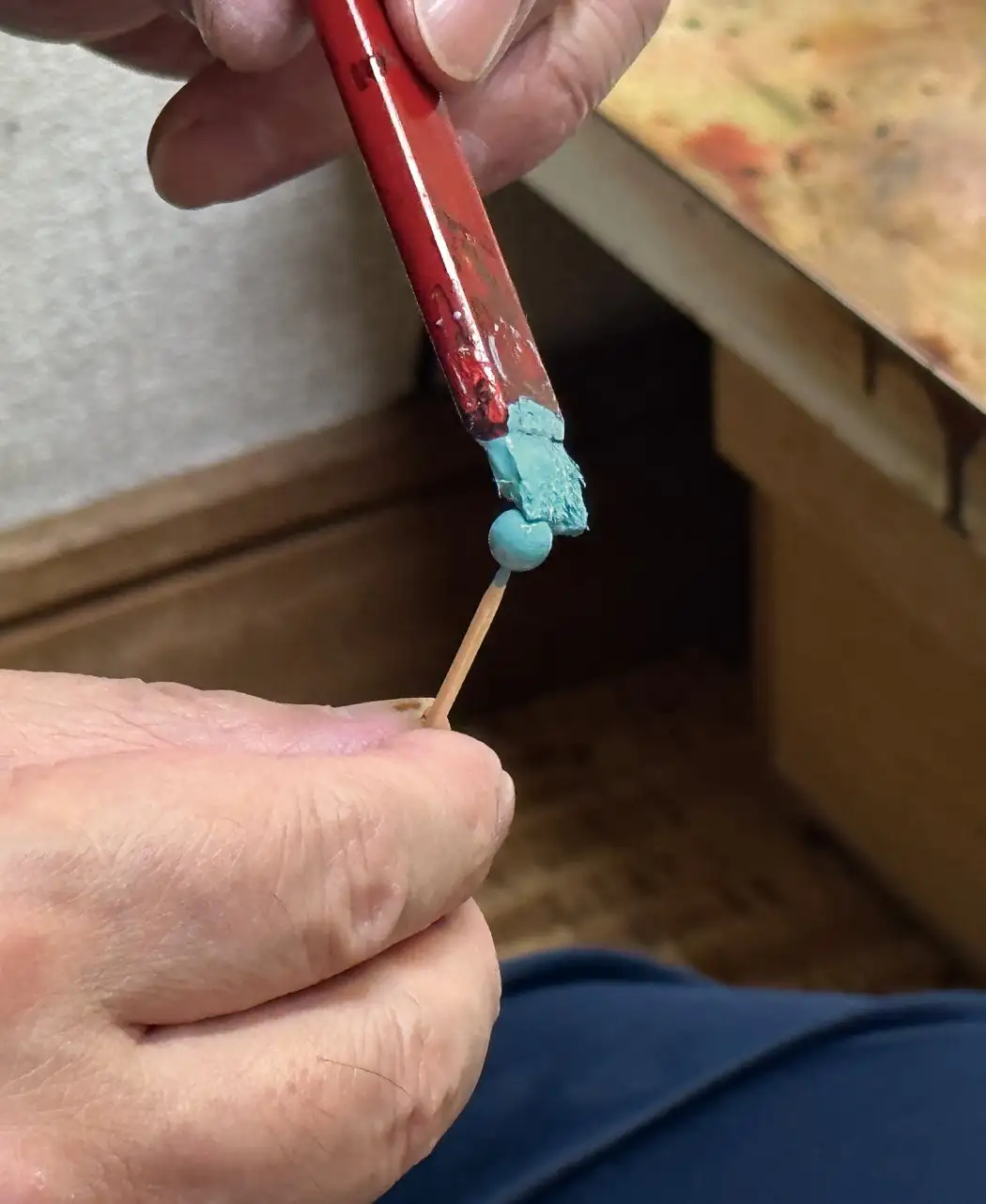 うるしのイヤリング3