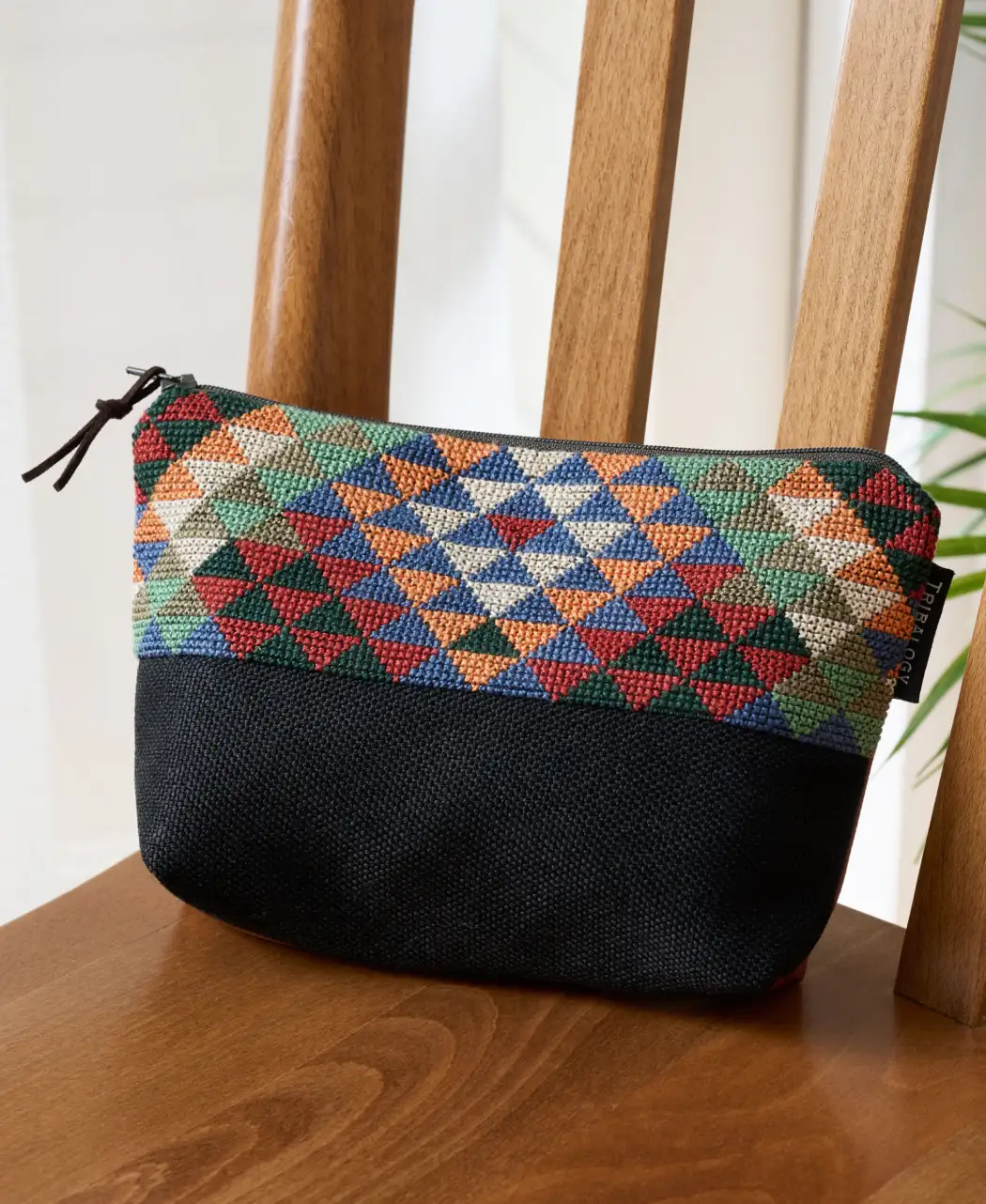 通販生活®アラブ刺繍のポーチ／ノートカバー／クッションカバー