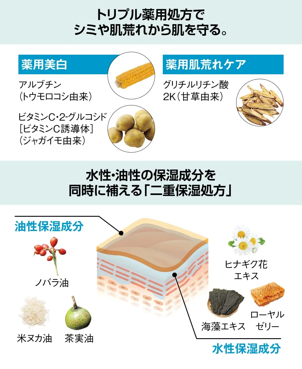 薬用W美白保湿化粧水「澄み雫-すみしずく-」2