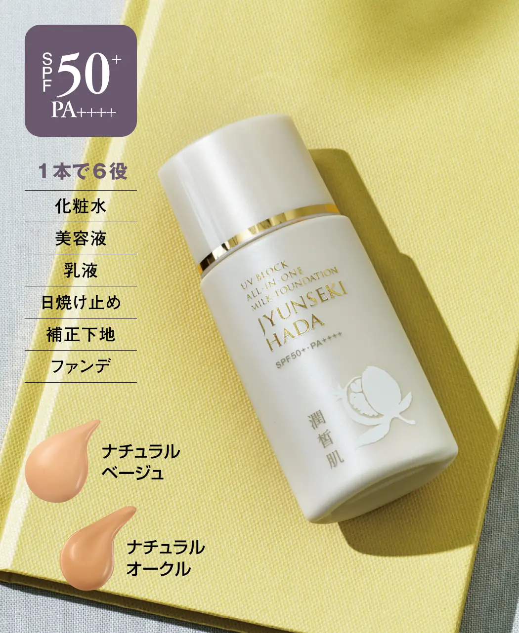 1本６役！　日焼け止め用ファンデーション 公式送料無料プレミアム ミネラルスティックBB