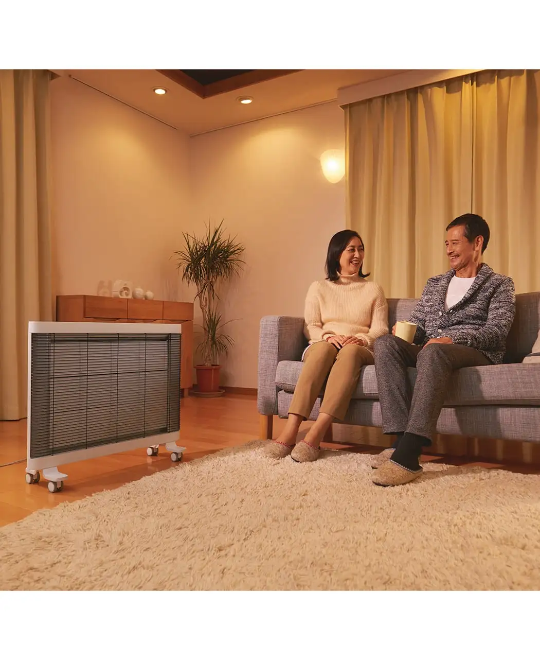 通販生活 遠赤ヒーター セラフィ ワイド 暖房 公式 カタログハウスの通販サイト