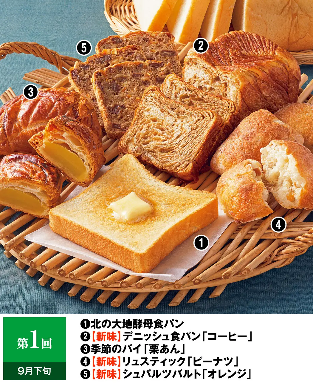 通販生活®鈴木政裕名人の天然酵母パン5ヵ月頒布会｜【公式】カタログ