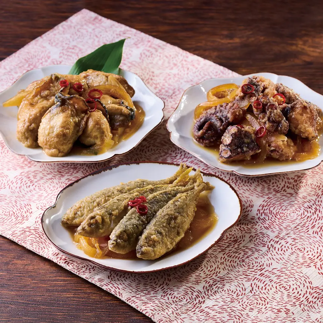 画像：能登産海の幸のマリネ