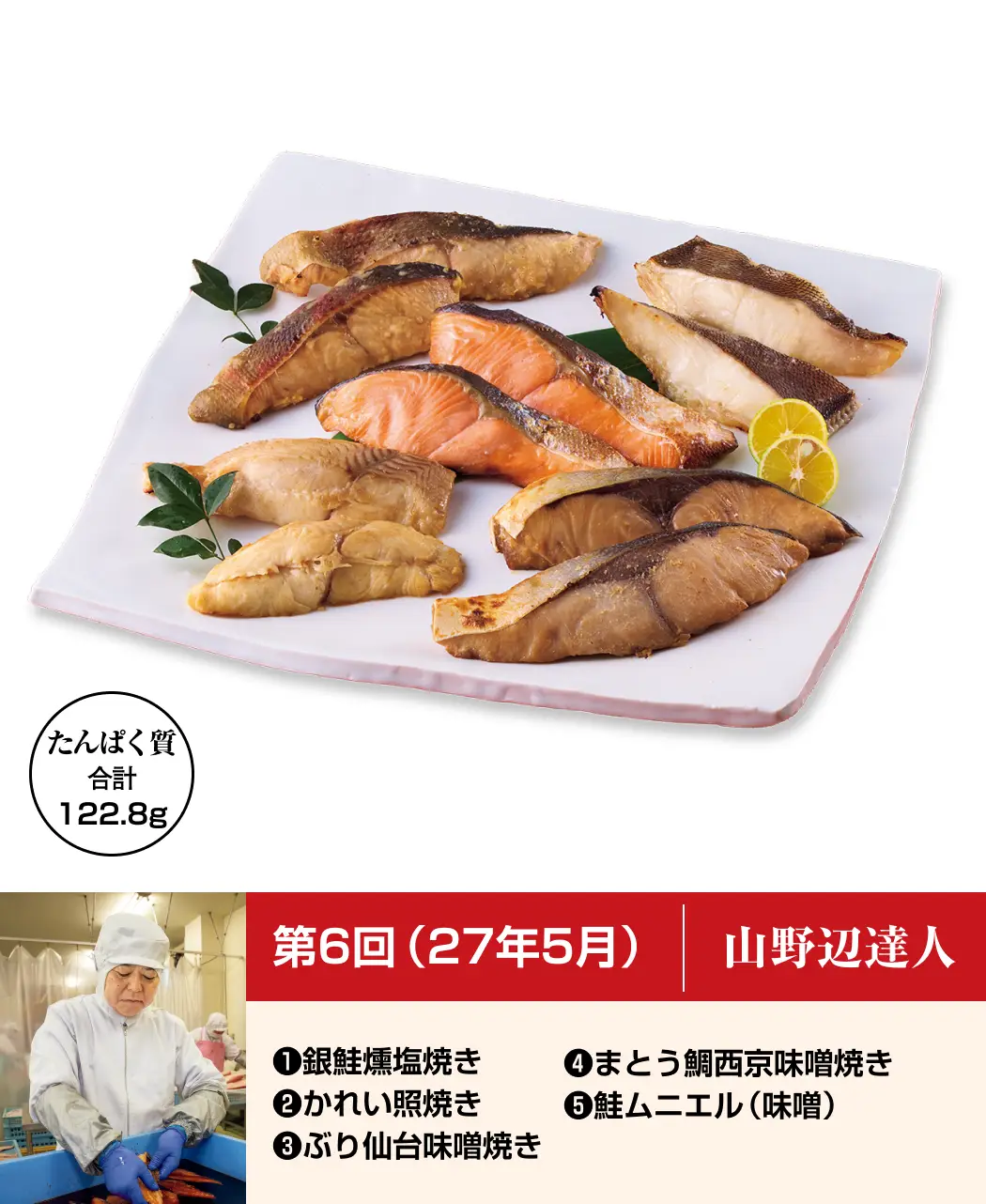 達人のうまい焼き魚10ヵ月頒布会7