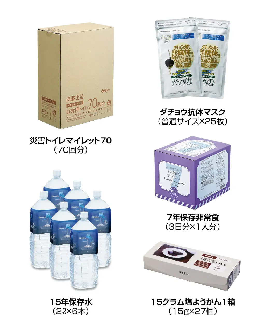 3日間防災備蓄セット1