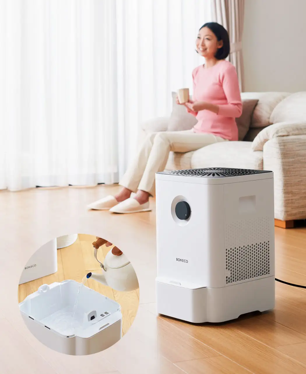 通販生活 気化式加湿機ボネコ 公式 カタログハウスの通販サイト