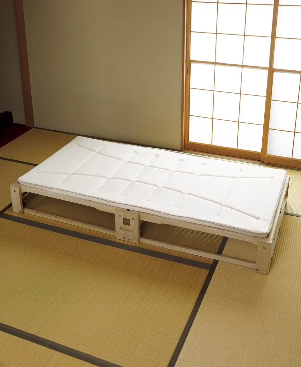 畳める桐ベッド『桐優』専用敷布団エルゴスリープ2.50