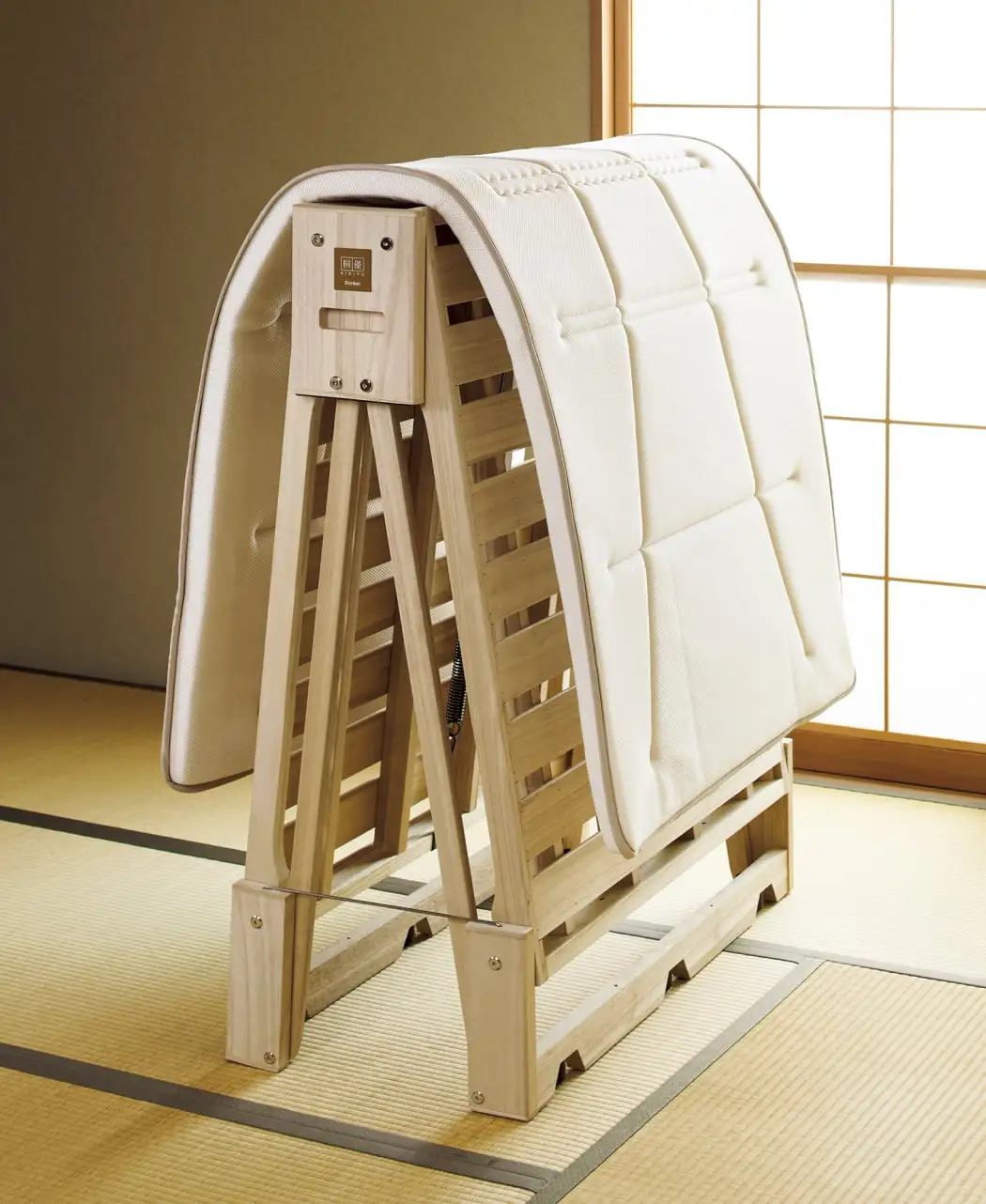 畳める桐ベッド5