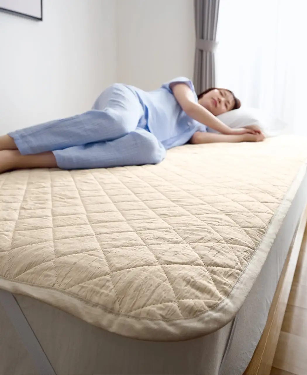 近江ちぢみ本麻シーツ0