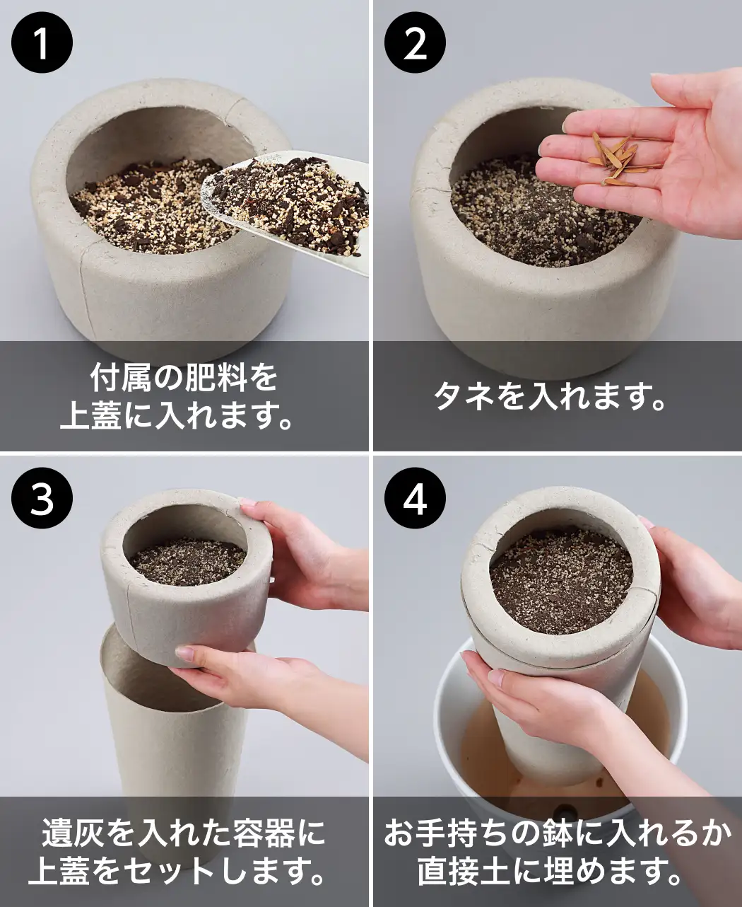 遺灰で育てる樹木葬キット Bios Urn for Pet 【4〜7月発芽 遺灰で育てる樹木葬キット Bios Urn for Pet 【4〜7月発芽
