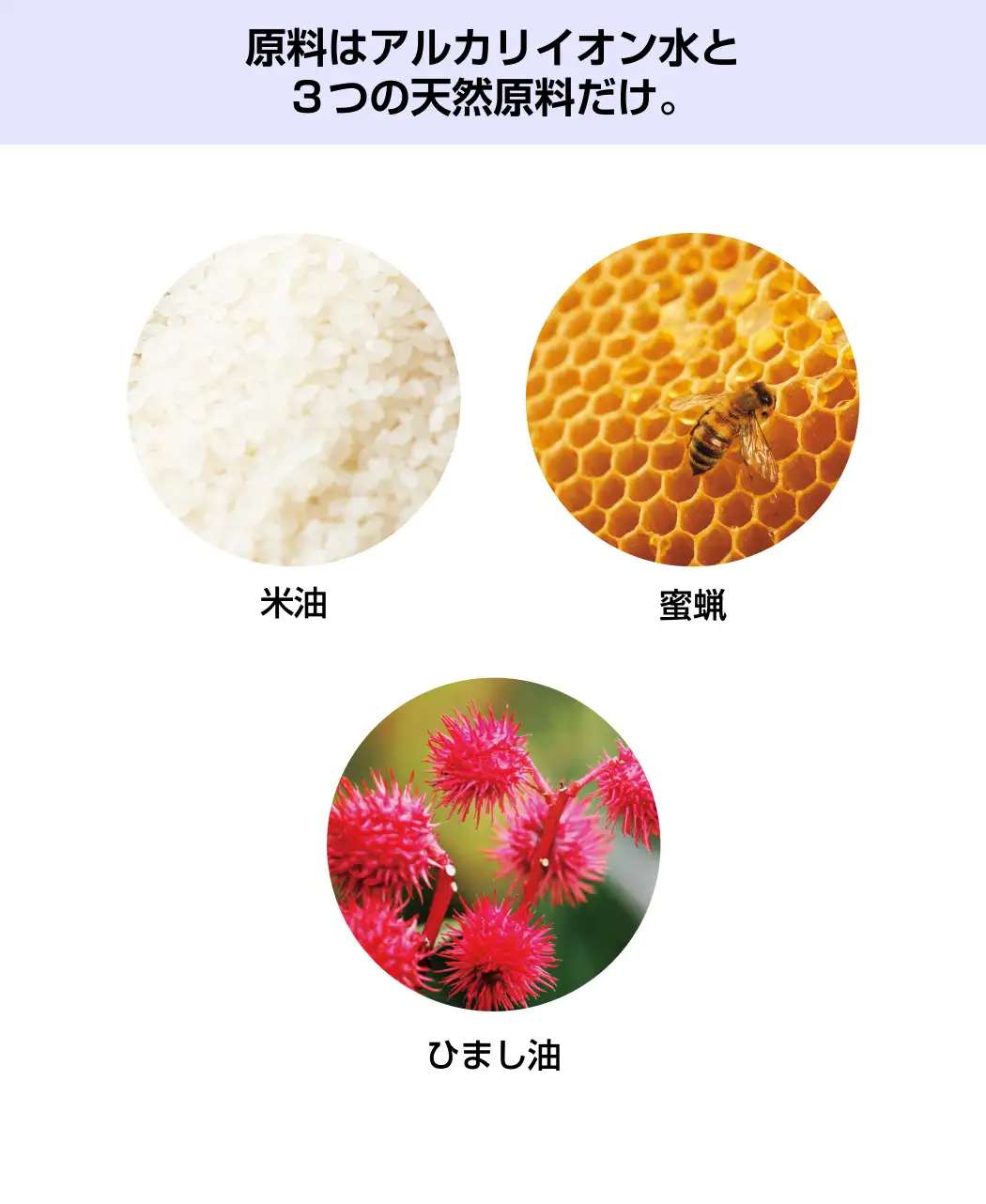 通販生活®米米ワックス シュ!シュ!（3本組）｜【公式】カタログハウス