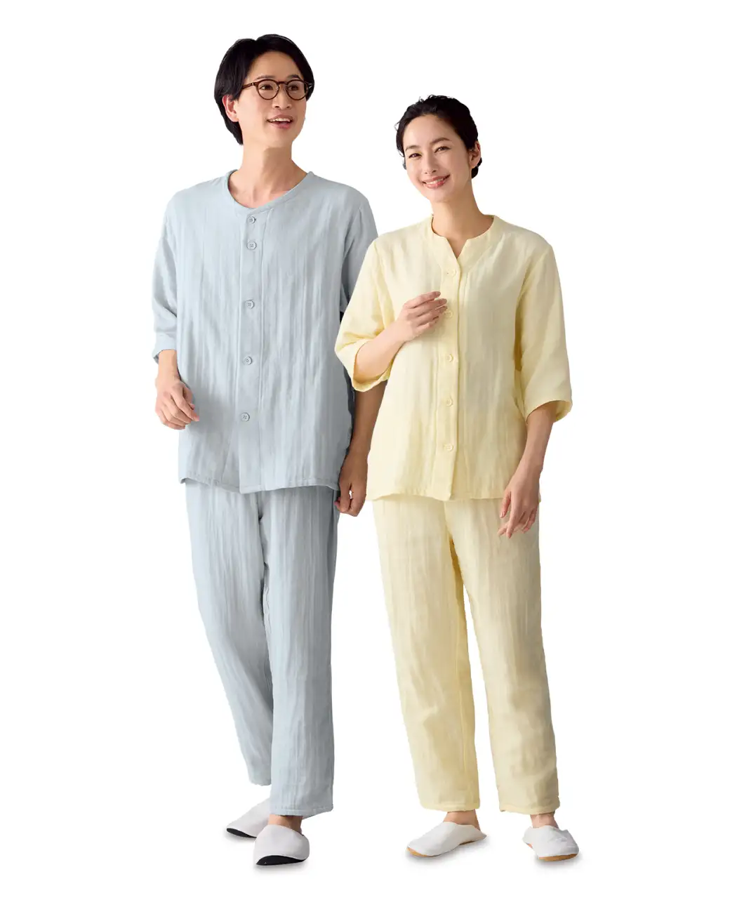 値下げ！￼新品 通販生活 ガーゼパジャマ Lサイズ 快眠 日本製 高品質 完売 通販生活®通販生活の羽衣ガーゼのパジャマ｜【公式】カタログハウスの