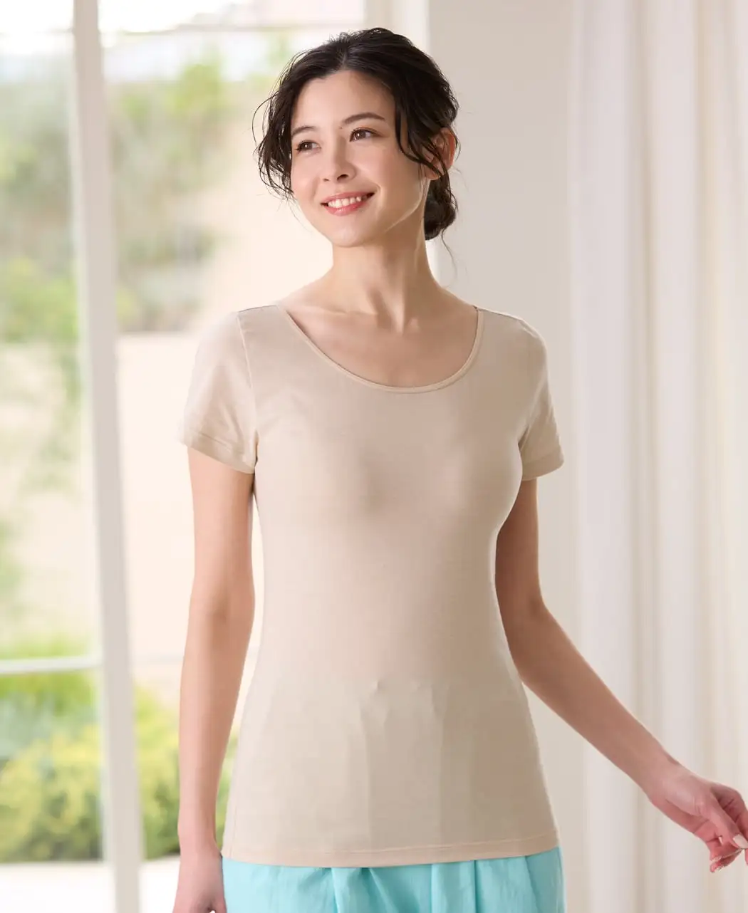 フジヒートの夏用半袖シャツ1