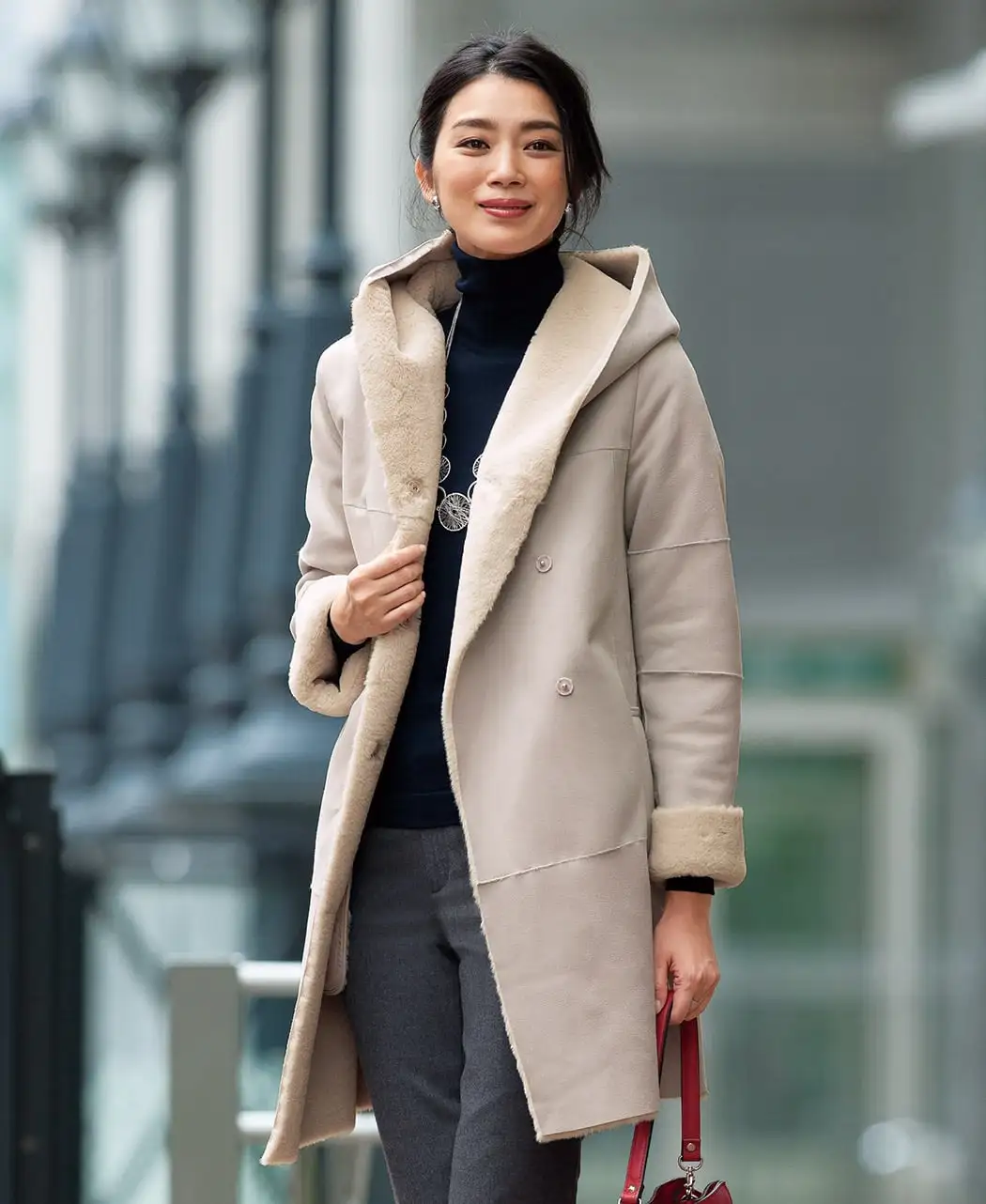 通販生活 コレクションムートンコート レビュー