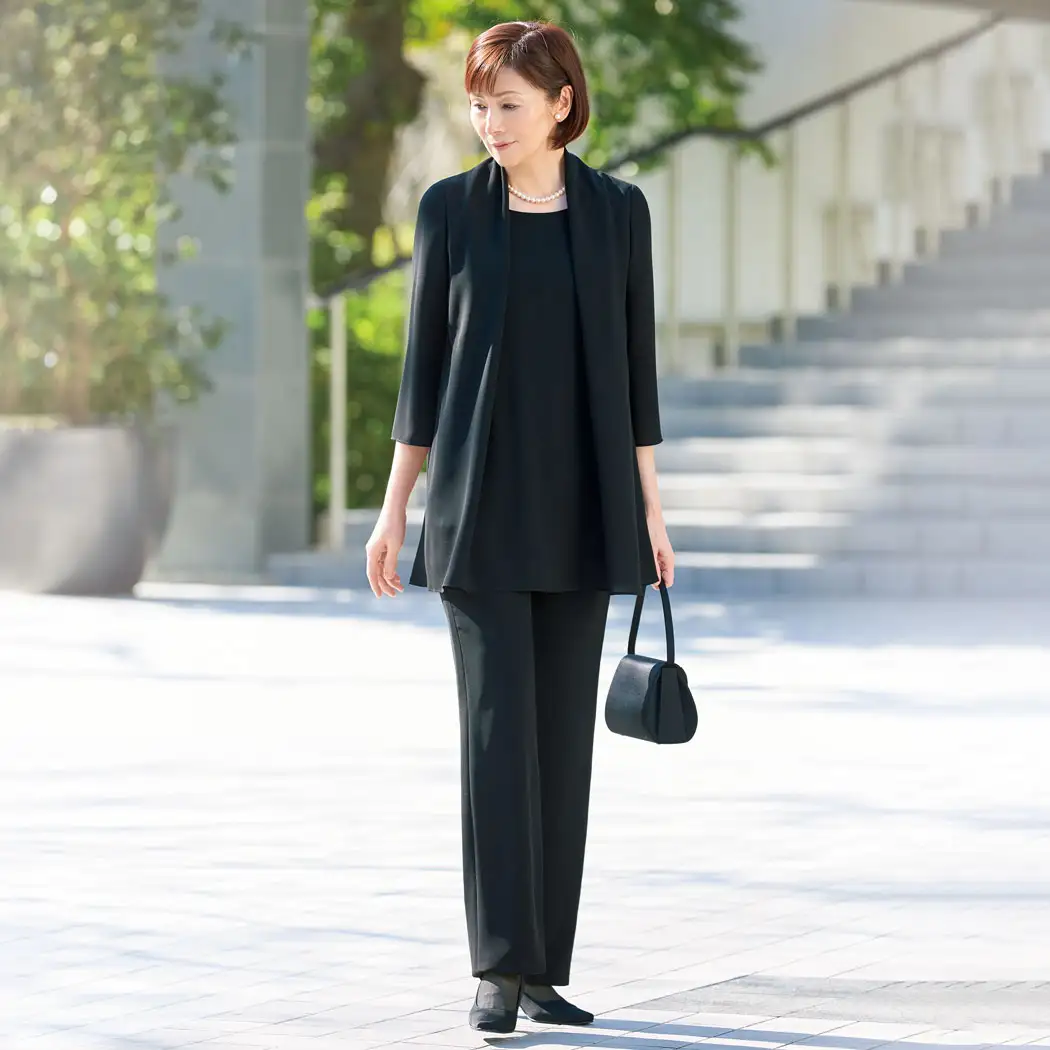 カタログハウス　洗えるフォーマルセットアップ　新品未使用 通販生活®風通るフォーマルセットアップ｜【公式】カタログ