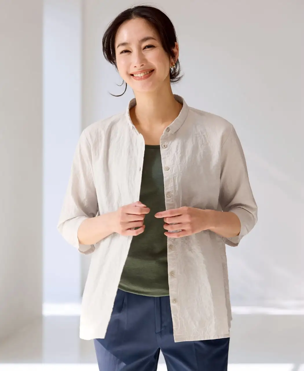 エアリーコットンブラウス3