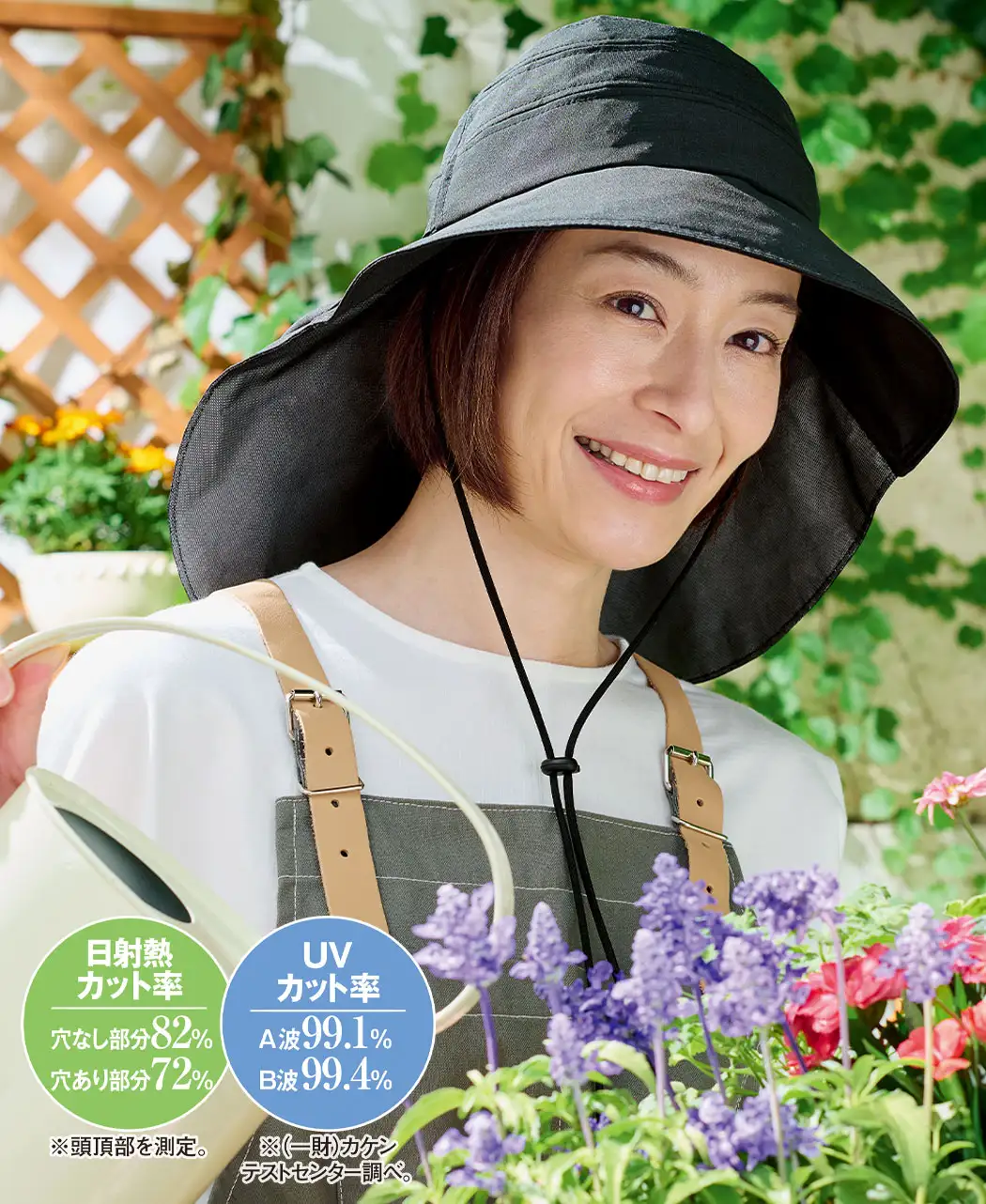 通販生活®コカゲル ダブルフレア遮熱ハット｜【公式】カタログハウスの