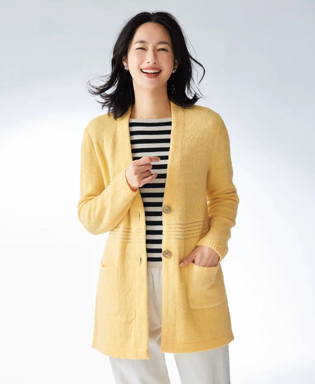 ニットコーディガン1