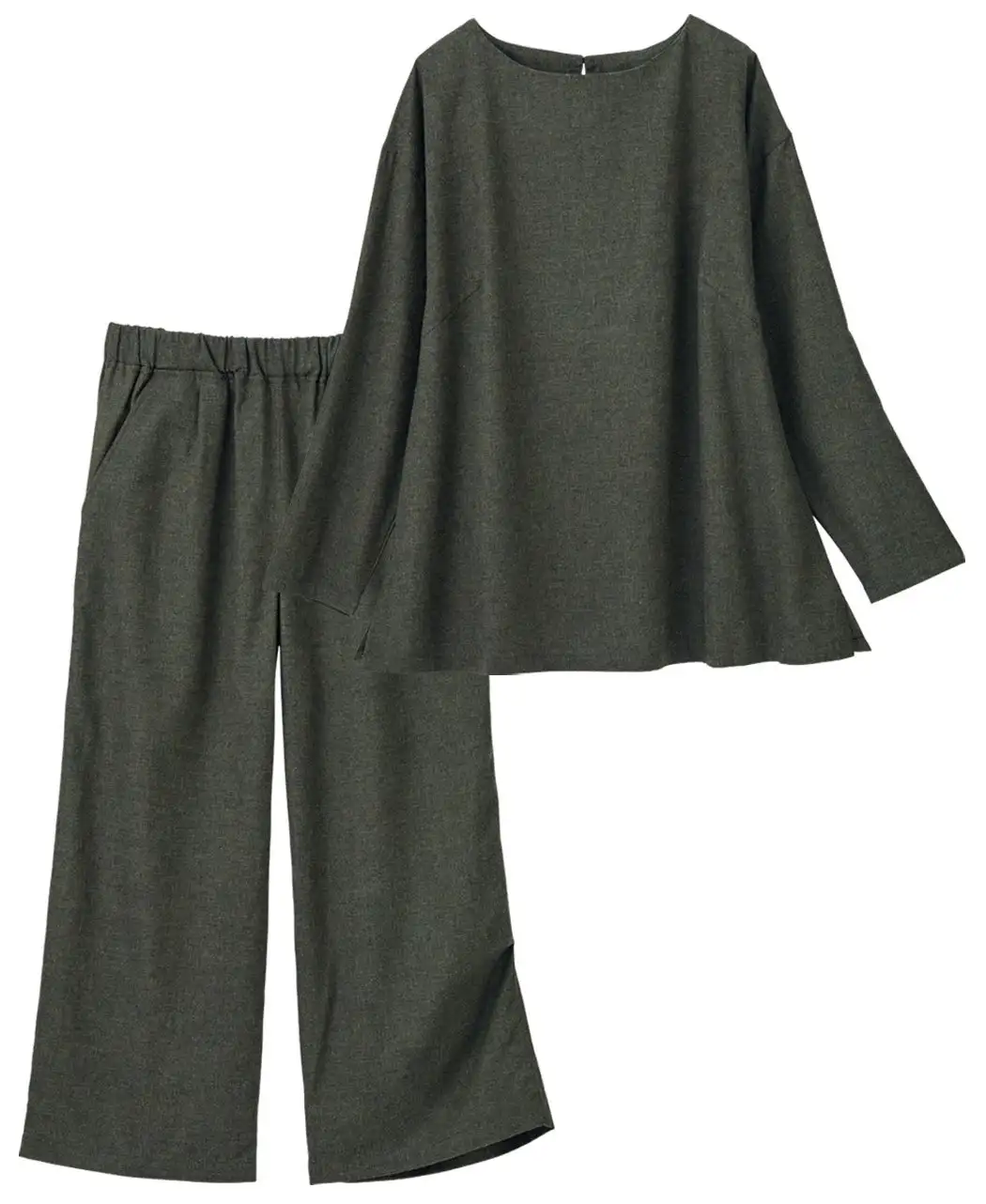 起毛コットンのセットアップ1