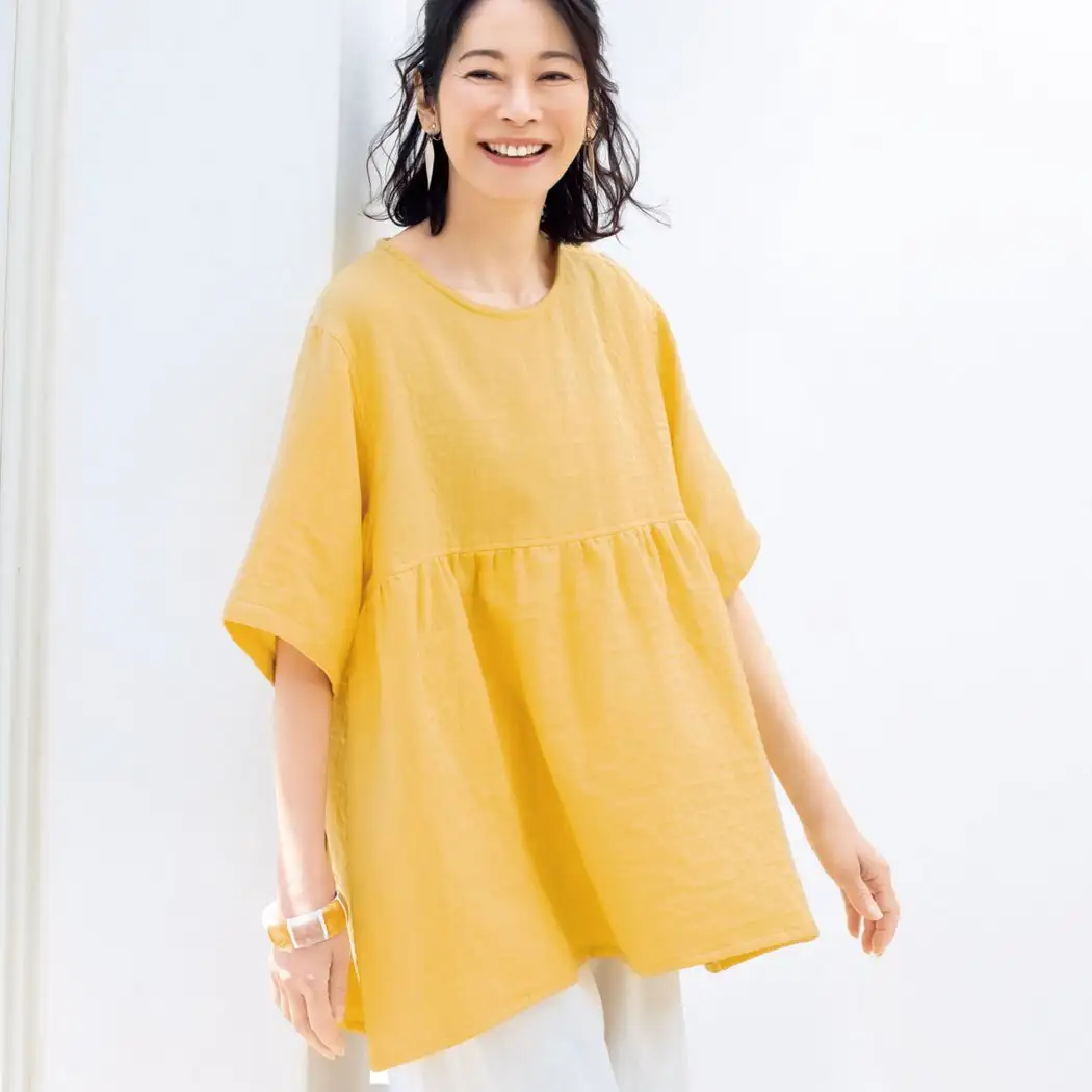 COLONY CLOTHING / UCHINO マシュマロガーゼ プルオーバー COLONY CLOTHING / UCHINO マシュマロガーゼ プルオーバー 通販生活