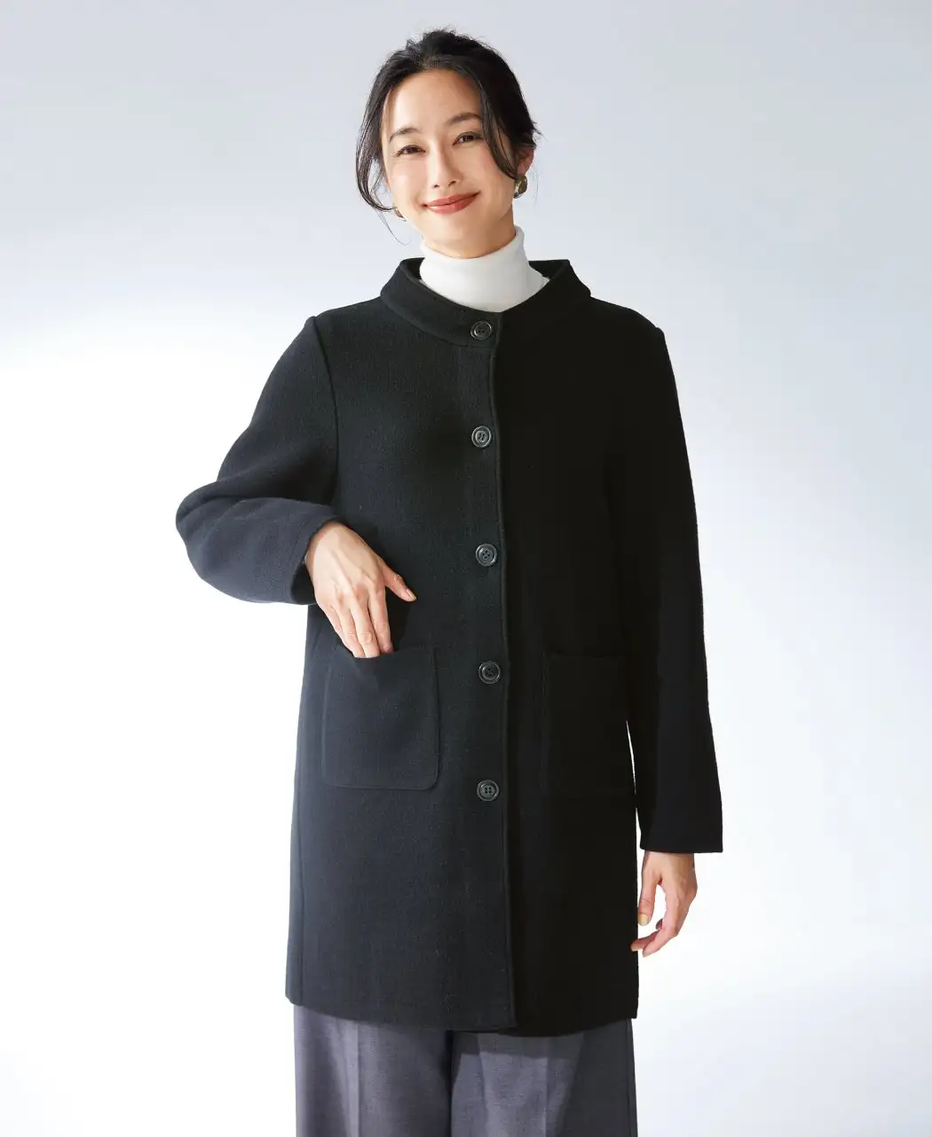 接結ニットコート1