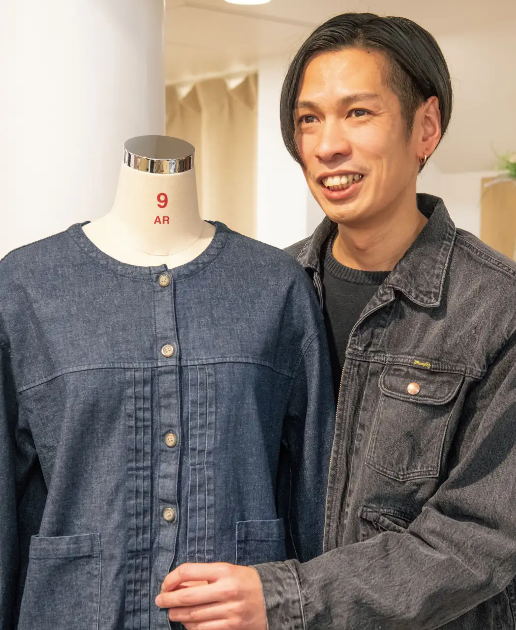 軽やかデニムジャケット13