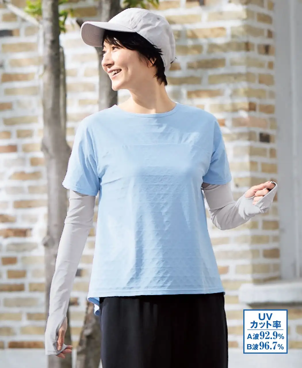 フリーズテック半袖Tシャツ／アームカバー／長袖インナーシャツ0