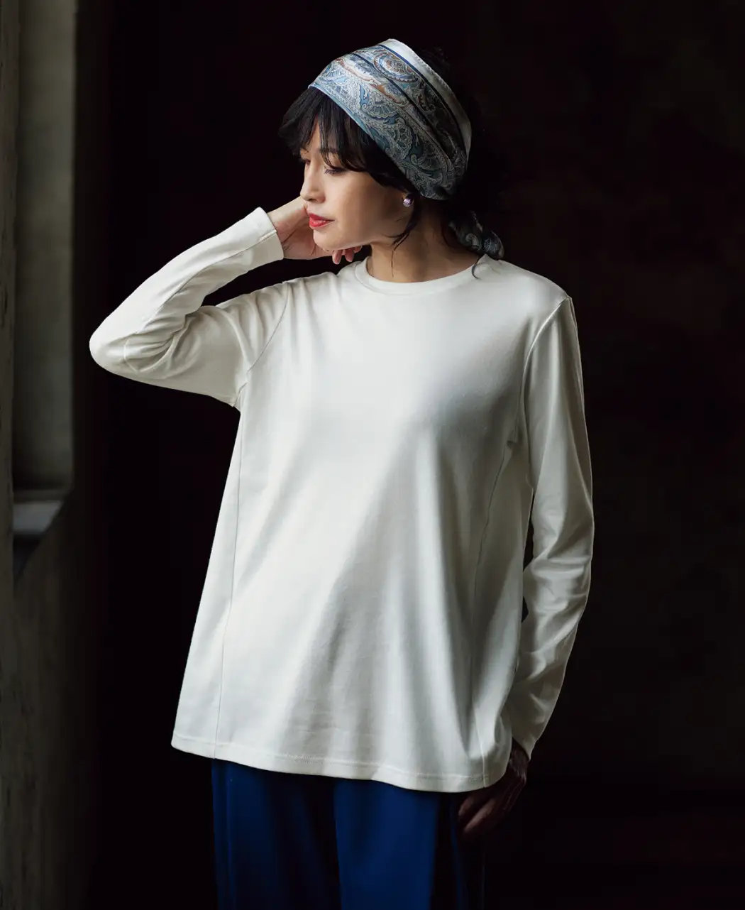 通販生活®熟成綿シルクカットソー｜【公式】カタログハウスの通販サイト