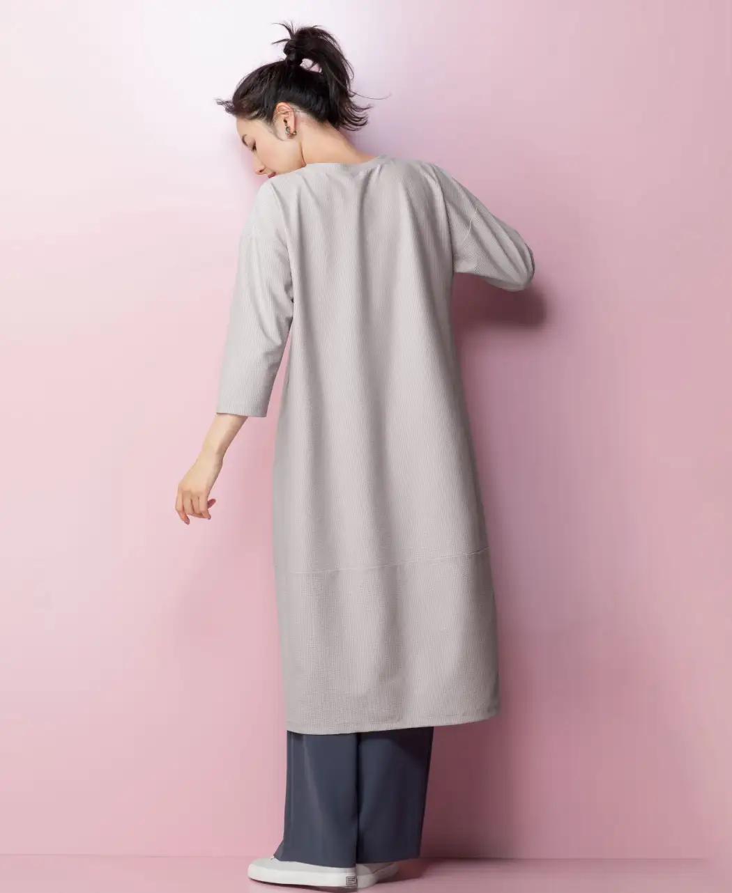【新品未使用】room306 コクーンワンピース room306 CONTEMPORARY / Cotton Tuck Cocoon One-piece