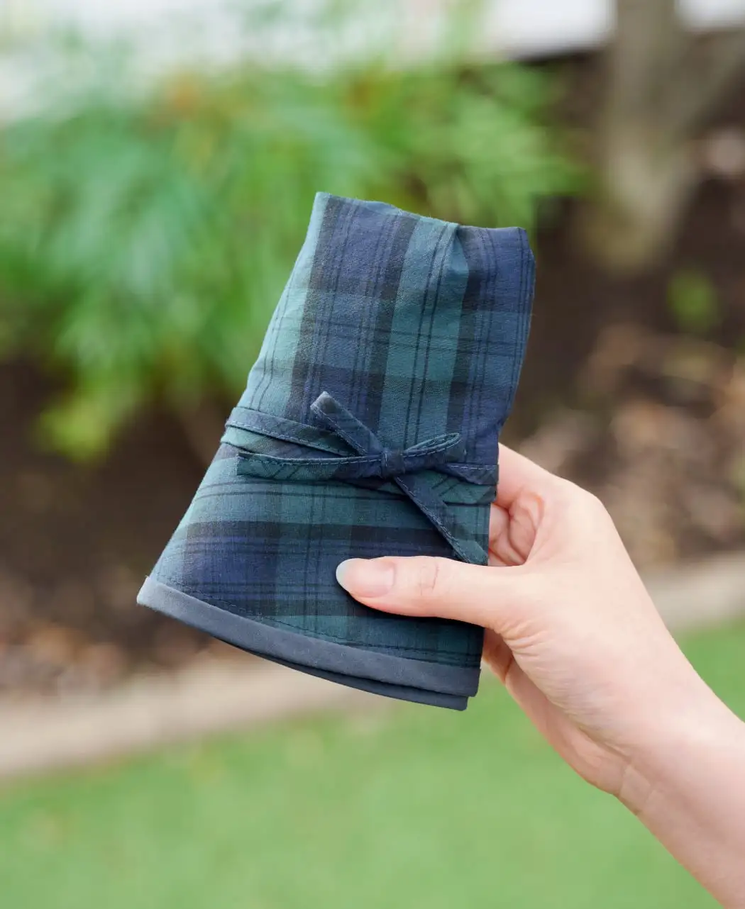 晴雨兼用手のひら帽子6