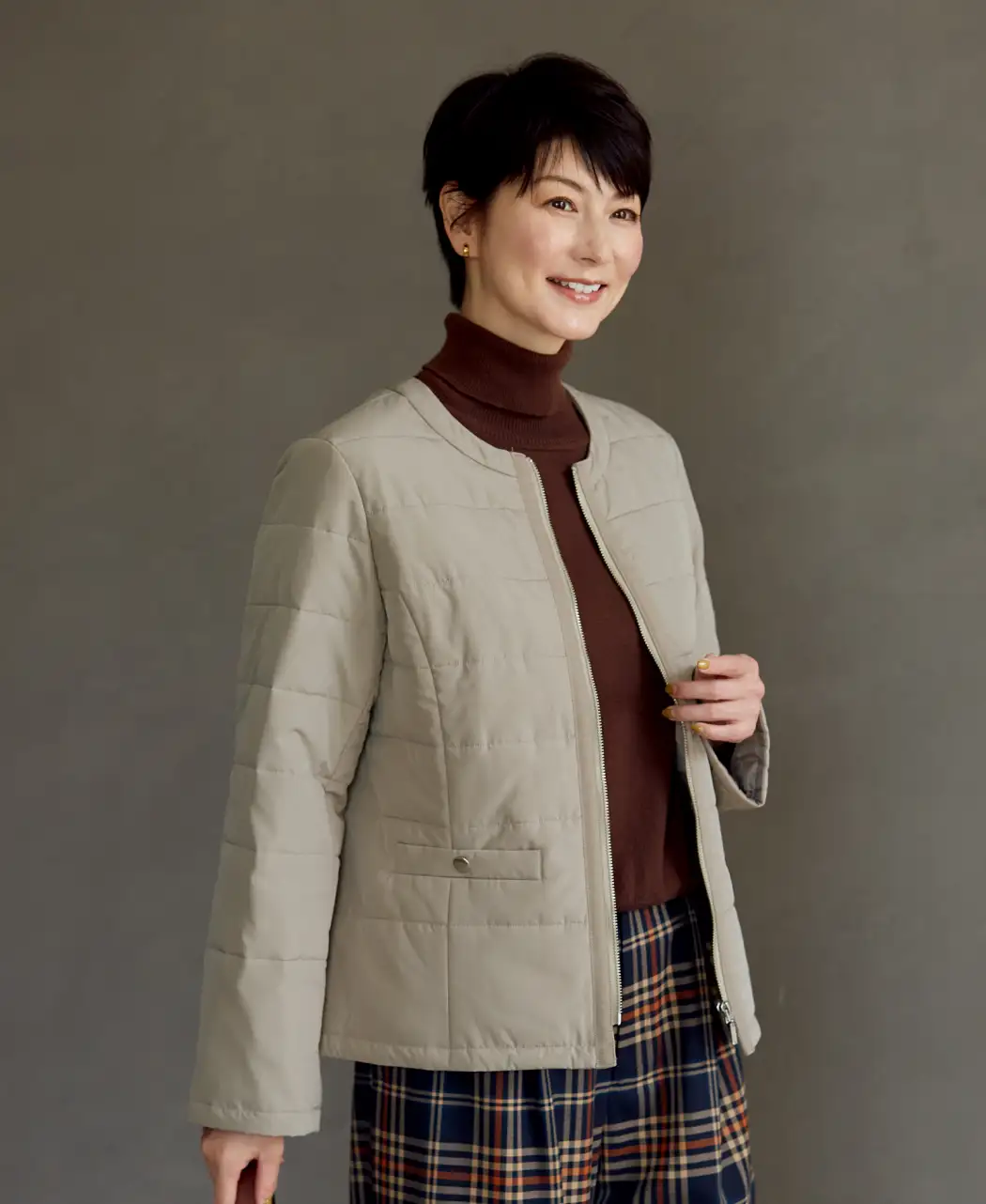 通販生活®カポック中わたショートコート｜【公式】カタログハウスの