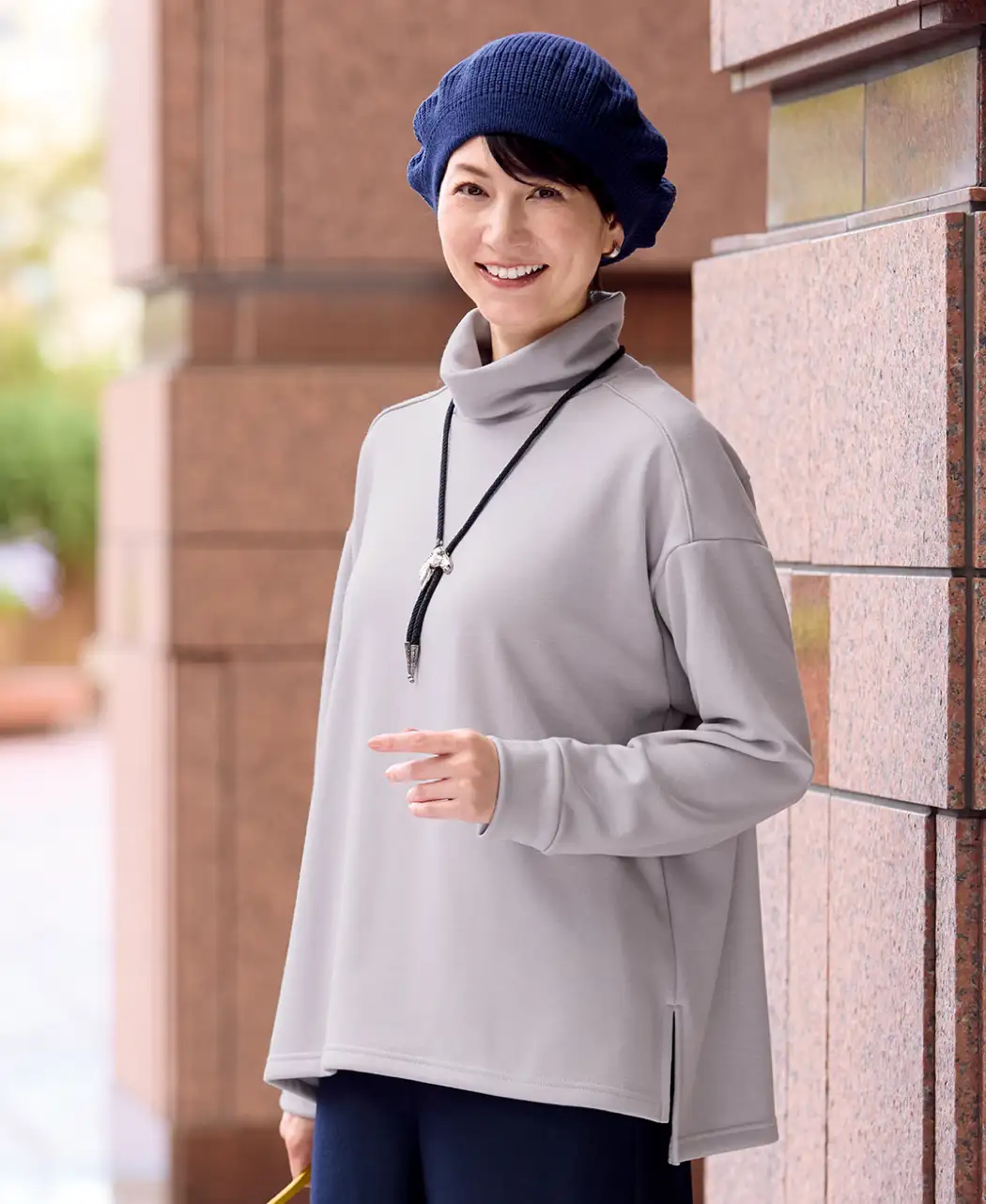 裏シャギーワイドカットソー0