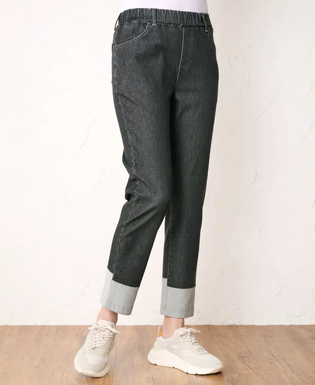 ISKO裾折り返し風デニム3