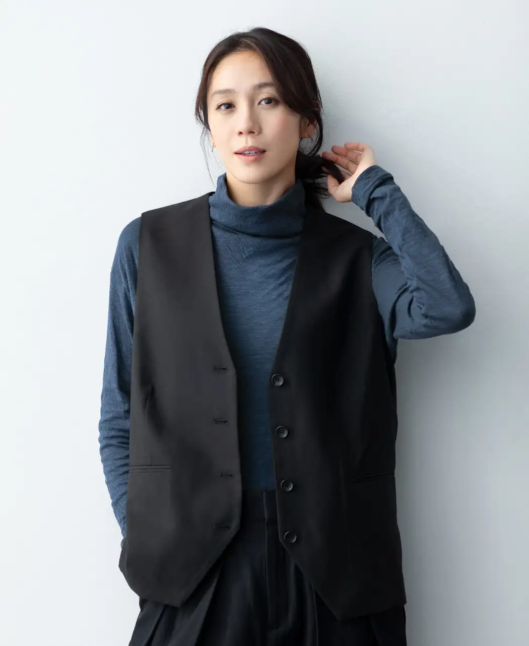 なめらか天竺ゆったりトップス4